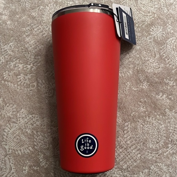 Brand New Life is Good Home for the Pawildays Red Christmas Tumbler Dog Thermos - Picture 8 of 14